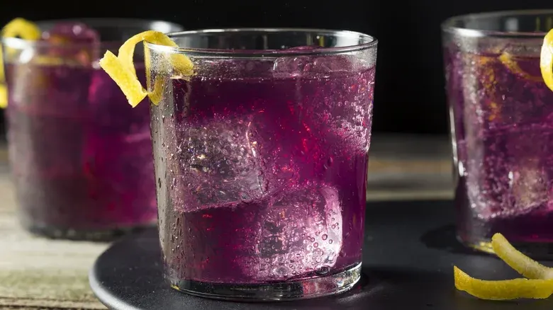  Purple cocktail